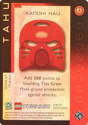 BIONICLE Great Mask Challenge Game Card 165