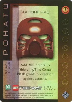 BIONICLE Great Mask Challenge Game Card 189