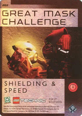 BIONICLE Great Mask Challenge Game Card 207
