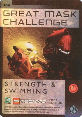 BIONICLE Great Mask Challenge Game Card 208