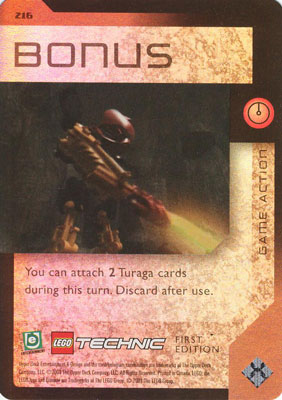 BIONICLE Great Mask Challenge Game Card 216