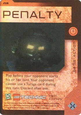 BIONICLE Great Mask Challenge Game Card 218