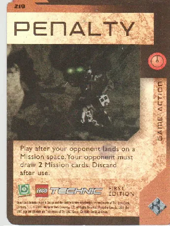 BIONICLE Great Mask Challenge Game Card 219