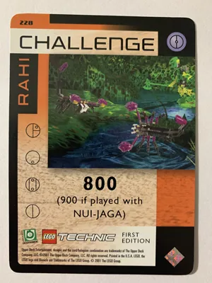 BIONICLE Great Mask Challenge Game Card 228