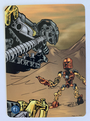 BIONICLE Great Mask Challenge Game Card 254