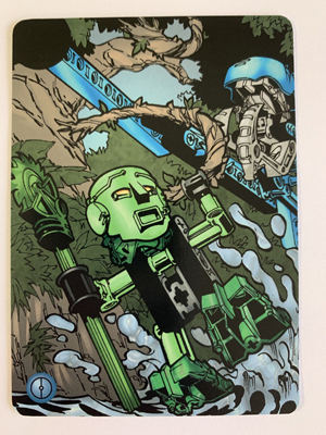 BIONICLE Great Mask Challenge Game Card 257