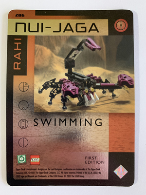 BIONICLE Great Mask Challenge Game Card 286