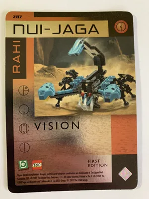 BIONICLE Great Mask Challenge Game Card 287