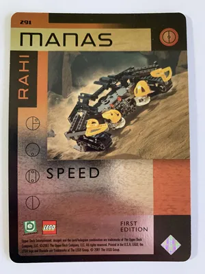 BIONICLE Great Mask Challenge Game Card 291