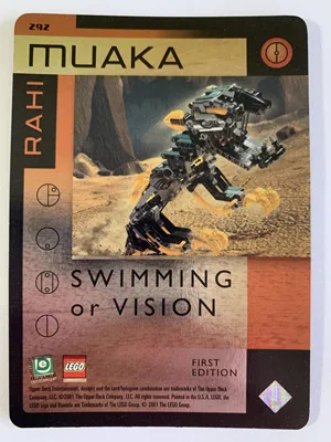 BIONICLE Great Mask Challenge Game Card 292