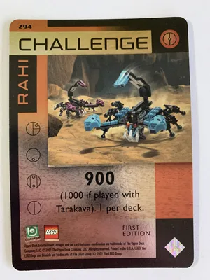 BIONICLE Great Mask Challenge Game Card 294