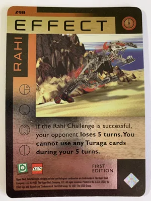 BIONICLE Great Mask Challenge Game Card 298