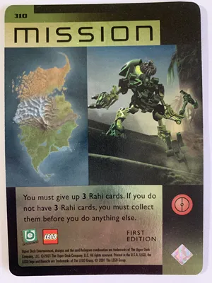 BIONICLE Great Mask Challenge Game Card 310
