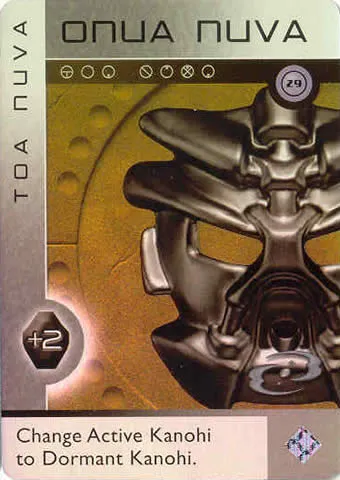 BIONICLE The Bohrok Awake Card - Onua Nuva 29