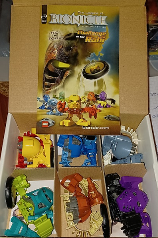 Display Box, Tohunga, Full Set of 6 with Video card