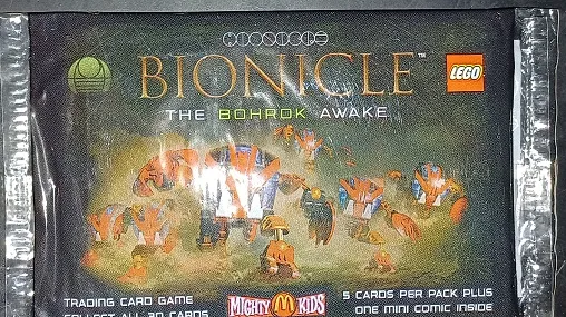 BIONICLE The Bohrok Awake Starter Pack - 5 Card Pack plus Mini Comic