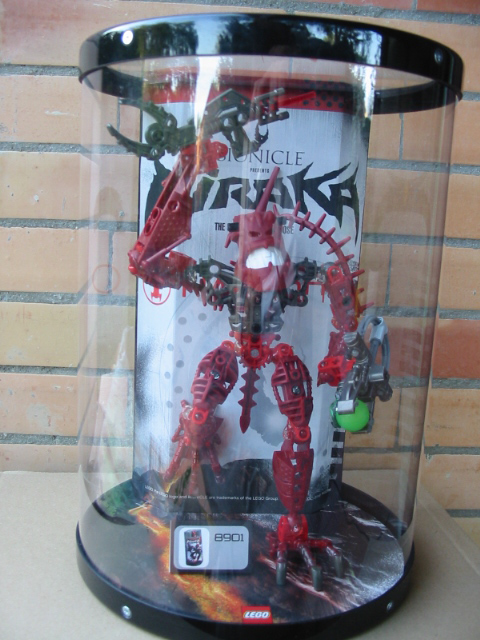 Display Assembled Set, Bionicle 8901 Hakann in Plastic Case