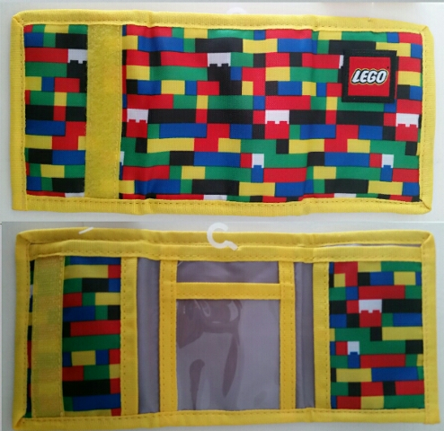 Wallet, LEGO Bricks (2015 version, narrow hem)