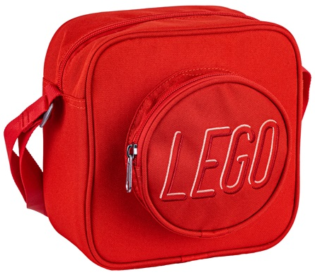 Handbag Crossbody, Brick Shape 1 x 1 with Zippered Stud, Classic