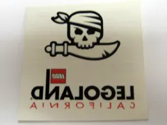 Tattoos (Temporary Body Print), Pirate Skull with Saber and LLCA Logo Pattern