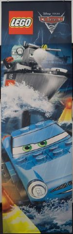 Display Flag Cloth, Cars - Escape at Sea