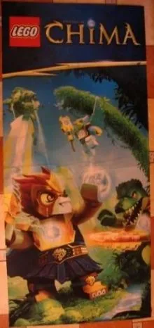 Display Flag Cloth, LEGENDS OF CHIMA, Laval and Cragger