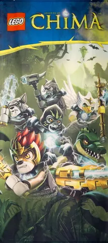 Display Flag Cloth, LEGENDS OF CHIMA, Heroes