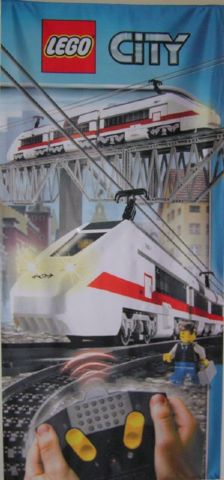 Display Flag Cloth, City Passenger Train