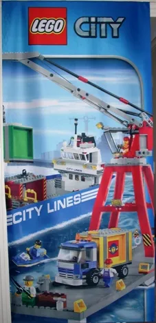 Display Flag Cloth, City Harbor