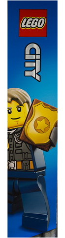 Display Flag Cloth, City 2017 Policeman