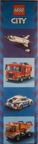 Display Flag Cloth, City, 4 Vehicles