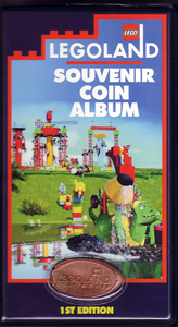 LEGOLAND Souvenir Coin Album 1st Edition (LEGOLAND California)