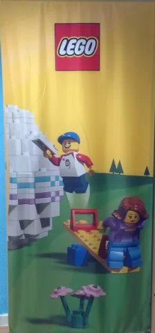 Display Flag Cloth, Creator, 2 Kids on Seesaw