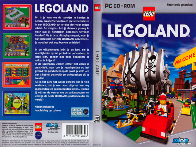 LEGOLAND - PC CD-ROM (Dutch Version)