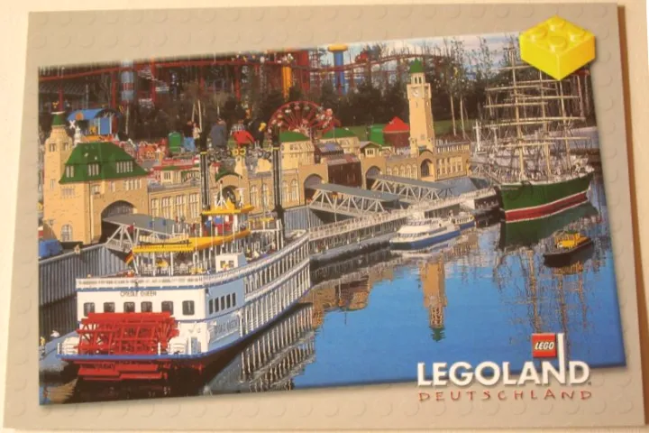 Postcard - Legoland Parks, Legoland Deutschland Resort - Hafen Hamburg, Deutschland
