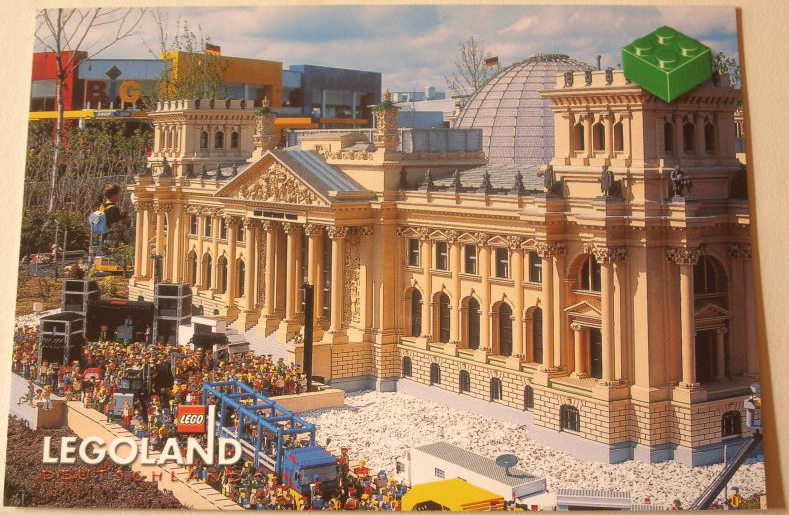 Postcard - Legoland Parks, Legoland Deutschland Resort - Der Reichstag, Deutschland