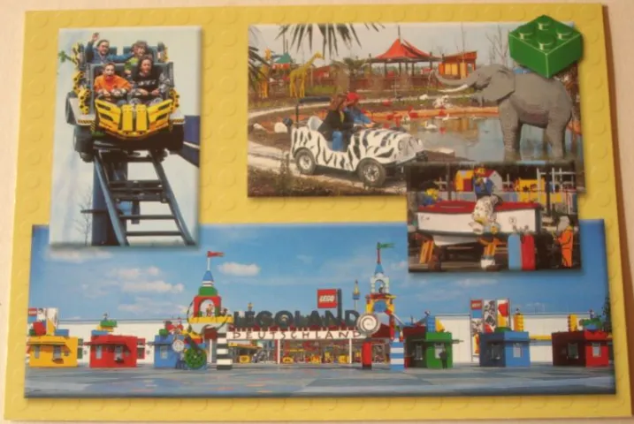 Postcard - Legoland Parks, Legoland Deutschland Resort - Eingang