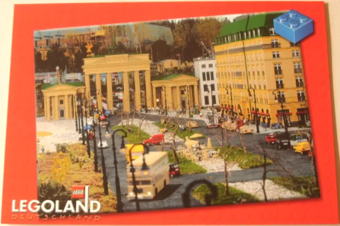 Postcard - Legoland Parks, Legoland Deutschland Resort - Pariser Platz, Deutschland