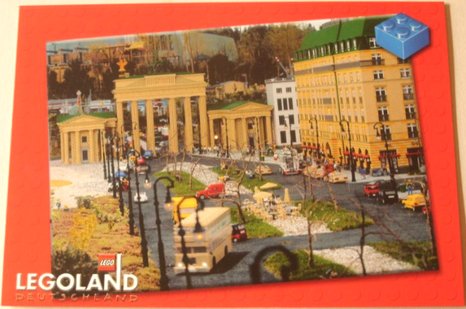 Postcard - Legoland Parks, Legoland Deutschland Resort - Pariser Platz, Deutschland