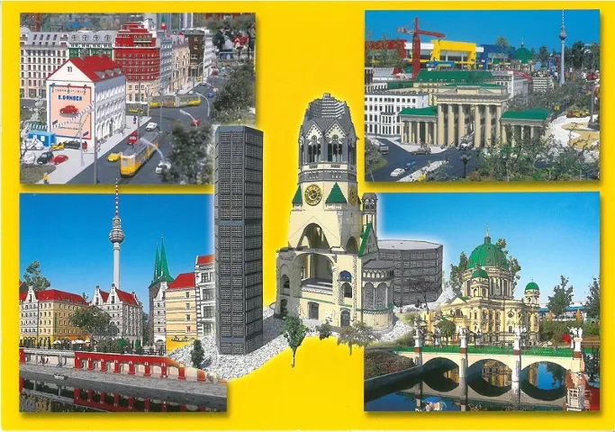 Postcard - Legoland Parks, Legoland Deutschland Resort - Miniland Berlin