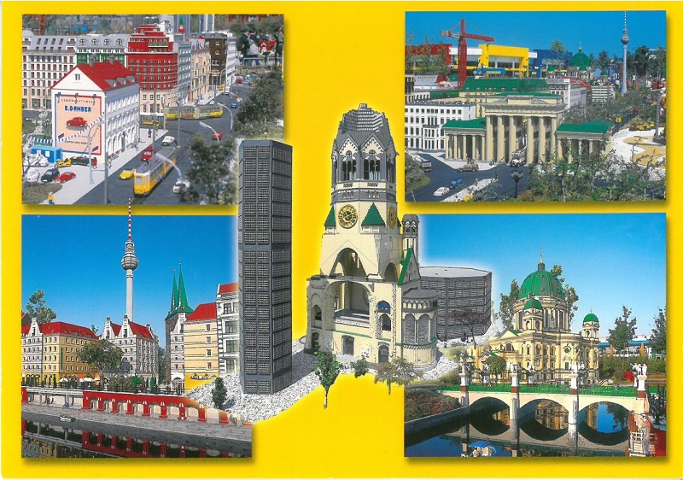 Postcard - Legoland Parks, Legoland Deutschland Resort - Miniland Berlin