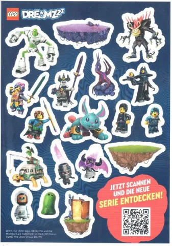 Sticker Sheet, DREAMZzz (German)