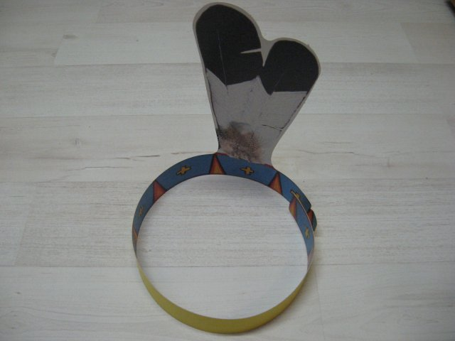 Party Set Pappmanschette mit Federn (Headdress with Feathers)