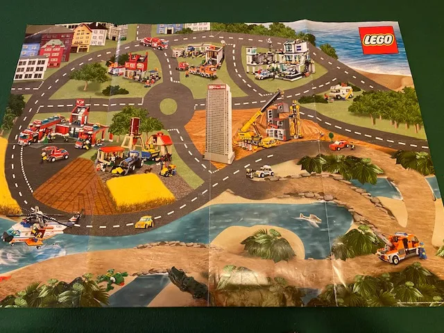 Playmat, City Daily Mirror Promo with Island Scenery (25028008)