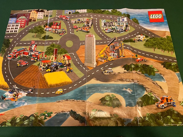 Playmat, City Daily Mirror Promo with Island Scenery (25028008)