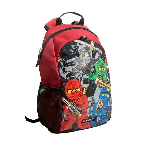 Backpack NINJAGO Red, 4 Characters