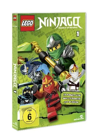 Video DVD - NINJAGO Masters of Spinjitzu Vol.1 (2 DVD Set)
