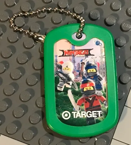 Dog Tag, The LEGO NINJAGO Movie Target Pattern