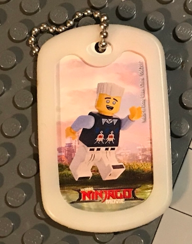 Dog Tag, The LEGO NINJAGO Movie Zane Pattern