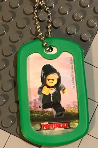 Dog Tag, The LEGO NINJAGO Movie Lloyd Pattern